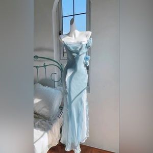 Never Worn Verlinda Dress in Blue